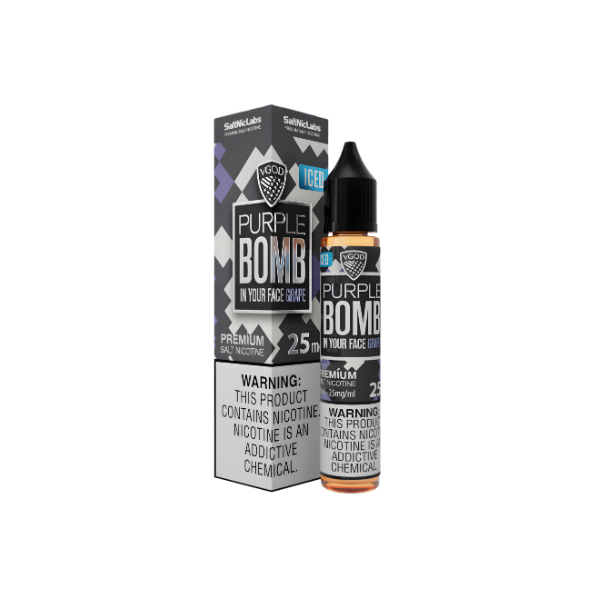 VGOD Purple Bomb Iced 30ml Nic Salt E-Liquid - price in Pakistan, Smokes Hub