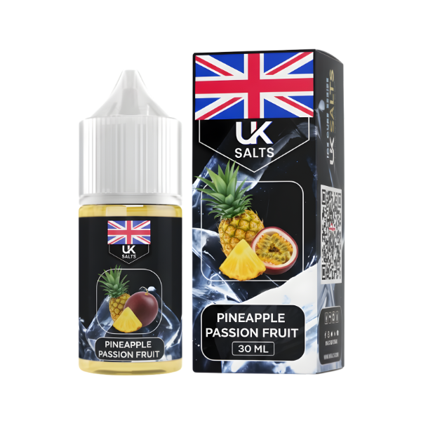 UK Salt Pineapple Passion Fruit Nic Salt 30ml - vape flavour, price in Pakistan, Smokes Hub