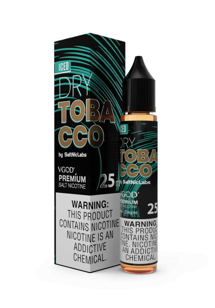 VGOD Iced Dry Tobacco 30ml Nic Salt E-Liquid - price in Pakistan, Smokes Hub