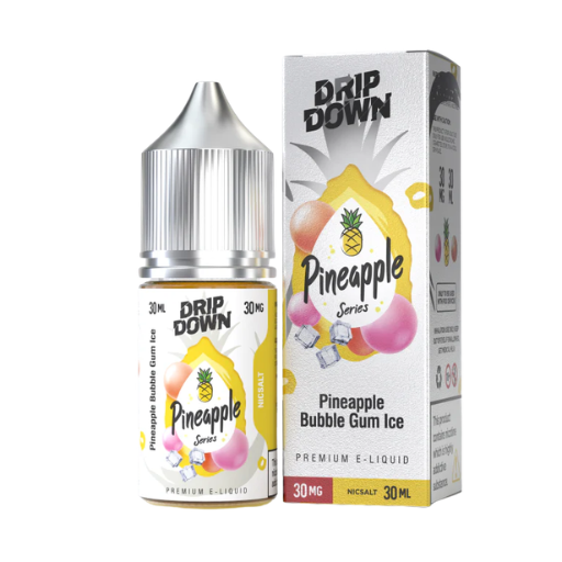 Drip Down Pineapple Bubblegum Ice 30ml Nic Salt E-Liquid - price in Pakistan, Smokes Hub