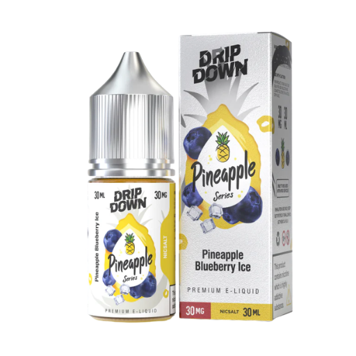 Drip Down Pineapple Blueberry Ice 30ml Nic Salt E-Liquid - price in Pakistan, Smokes Hub
