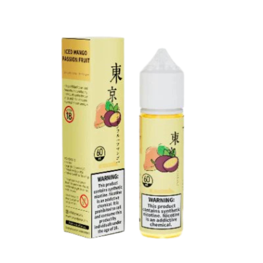 Tokyo Iced Mango Passion Fruit Freebase E-Liquid 60ml - vape flavour, price in Pakistan, Smokes Hub