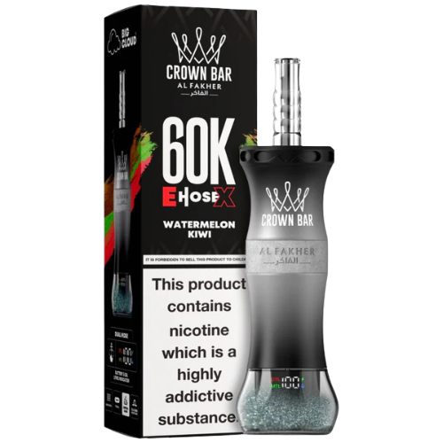 Al Fakher Crown Bar Watermelon Kiwi 60K – tart tropical dual mode disposable vape