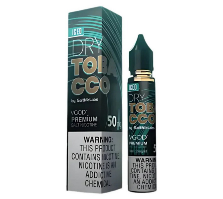 VGOD Iced Dry Tobacco 30ml Nic Salt E-Liquid - price in Pakistan, Smokes Hub