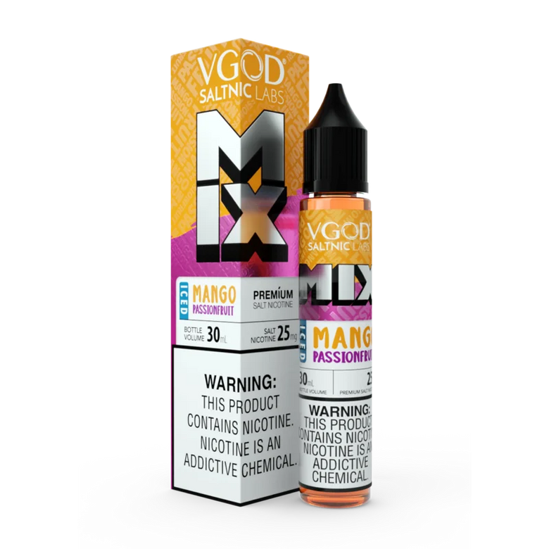 VGOD Iced Mango Passionfruit 30ml Nic Salt E-Liquid - price in Pakistan, Smokes Hub