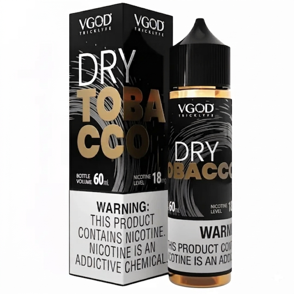 VGOD Dry Tobacco Freebase E-Liquid - 60ml