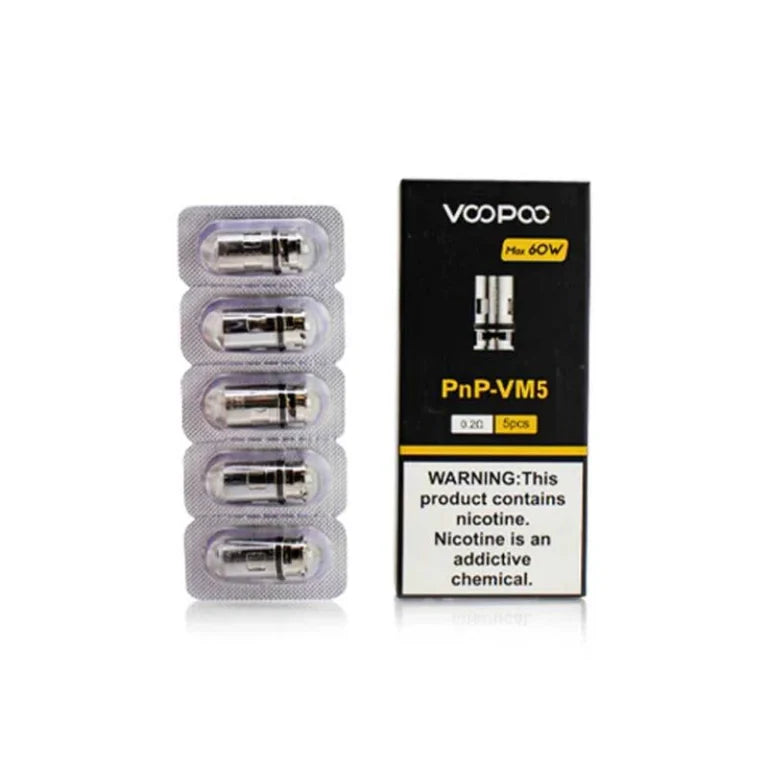 Voopoo PnP VM5 Coils 0.2ohm - price in Pakistan, Smokes Hub