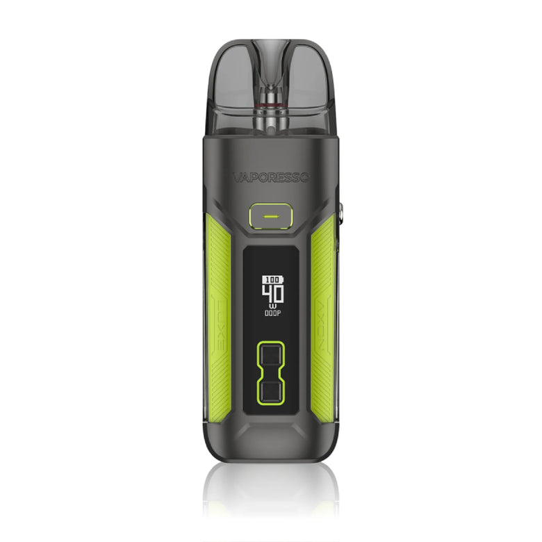 Vaporesso Luxe X Pro Pod Mod Kit 40W Gunmetal Lime - price in Pakistan, Smokes Hub