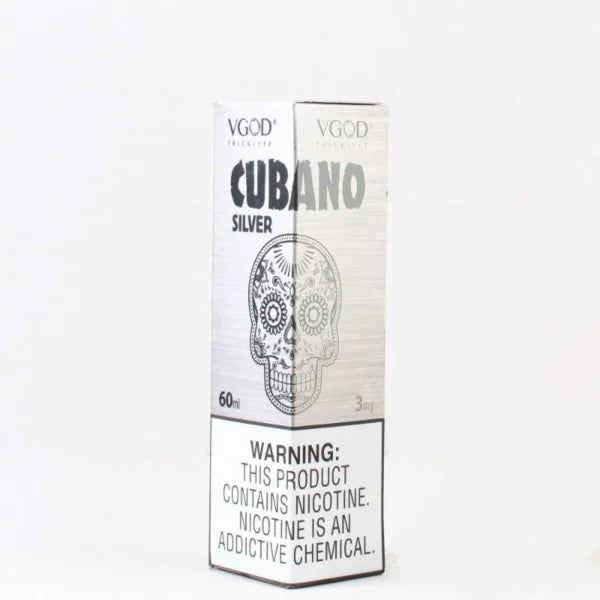 VGOD Cubano Silver 60ml Free Base E-Liquid - price in Pakistan, Smokes Hub