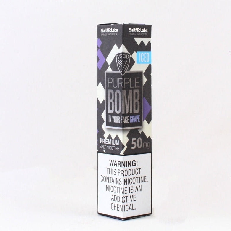 VGOD Purple Bomb Iced 30ml Nic Salt E-Liquid - price in Pakistan, Smokes Hub