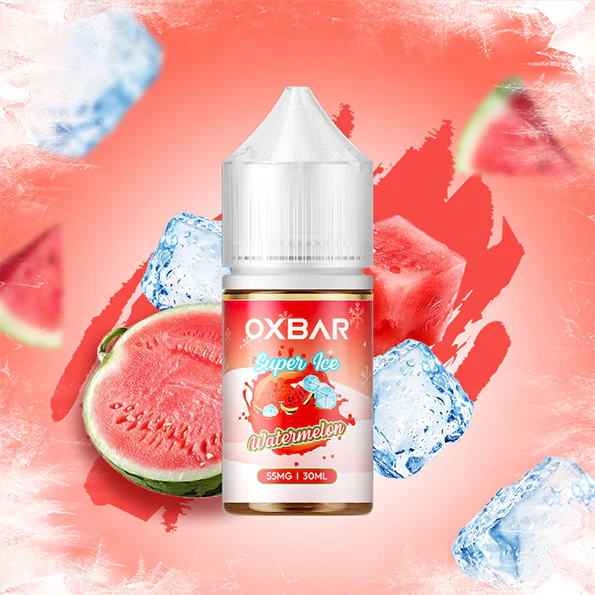 Oxbar Juices Watermelon Nic Salt 30ml – pure watermelon 35mg 55mg Pakistan