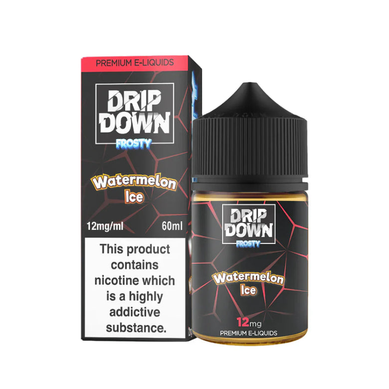 Drip Down Frosty Watermelon Ice 60ml Nic Salt E-Liquid - price in Pakistan, Smokes Hub