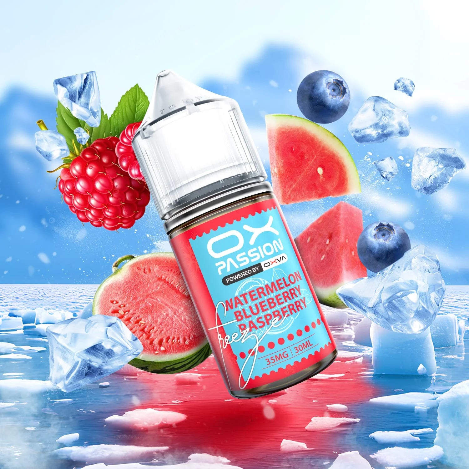 Ox Passion Freeze Flavor Watermelon Bubblegum 30ml