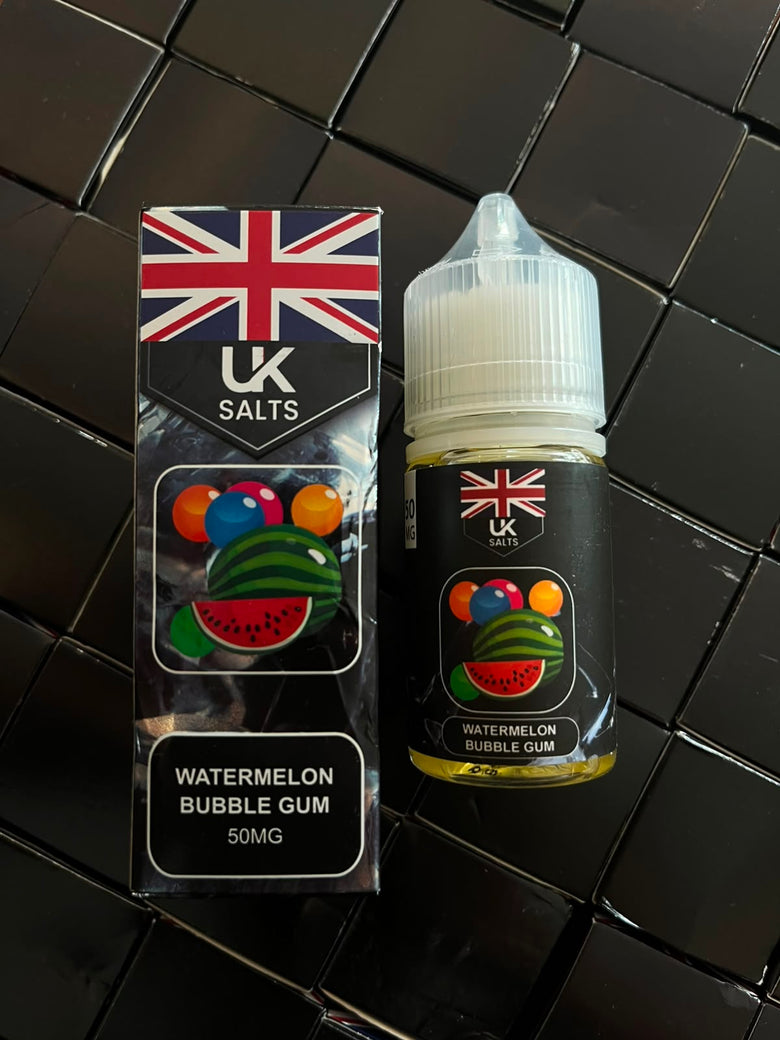 UK Salt Watermelon Bubblegum Ice Nic Salt 30ml - vape flavour, price in Pakistan, Smokes Hub