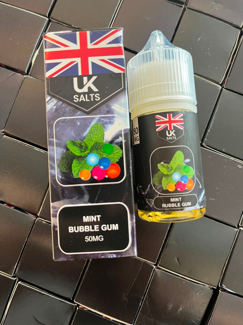 UK Salt Mint Bubblegum Nic Salt 30ml - vape flavour, price in Pakistan, Smokes Hub