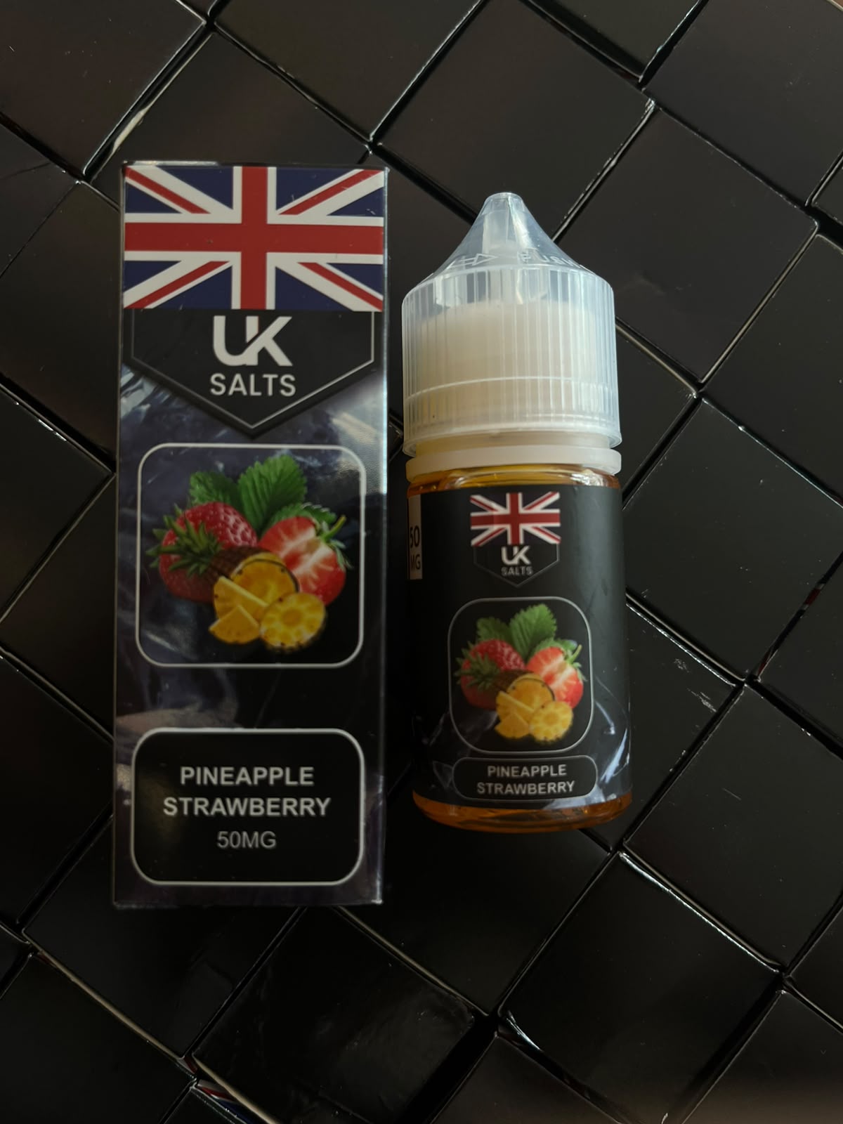 UK Salt Pineapple Strawberry Nic Salt 30ml - vape flavour, price in Pakistan, Smokes Hub