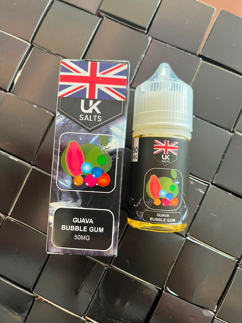 UK Salt Guava Bubblegum Nic Salt 30ml - vape flavour, price in Pakistan, Smokes Hub