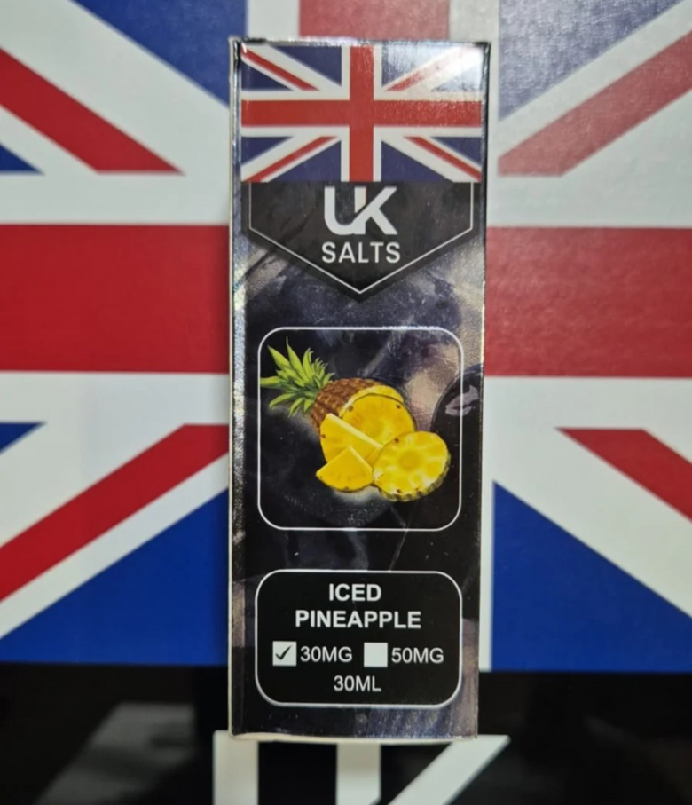 UK Salt Pineapple Mint Nic Salt 30ml - vape flavour, price in Pakistan, Smokes Hub