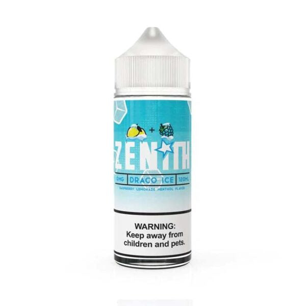 Zenith Draco On Ice 120ml Free Base E-Liquid - price in Pakistan, Smokes Hub