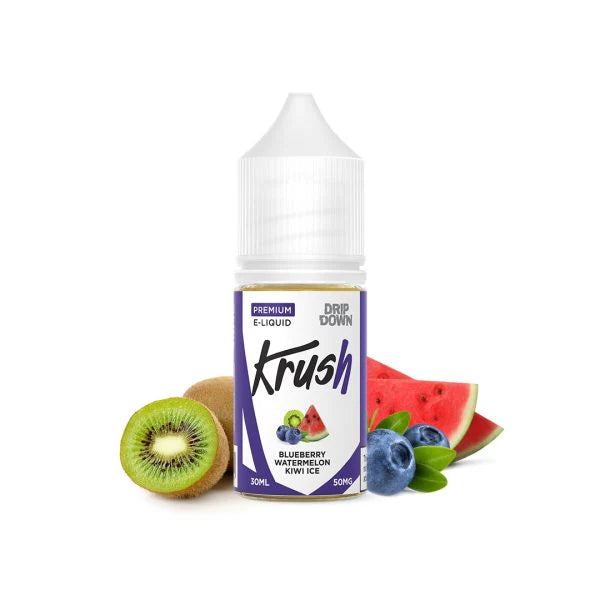 Drip Down Blueberry Watermelon Kiwi Ice 30ml Nic Salt E-Liquid - price in Pakistan, Smokes Hub