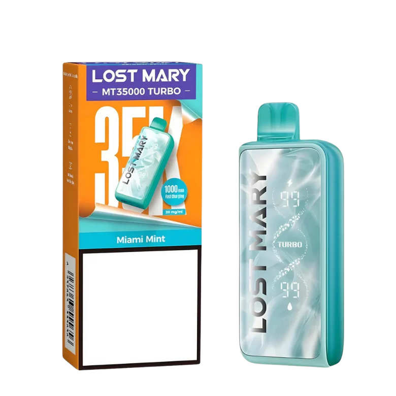 Lost Mary MT 35000 Turbo draw-activated disposable vape - price in Pakistan, Smokes Hub