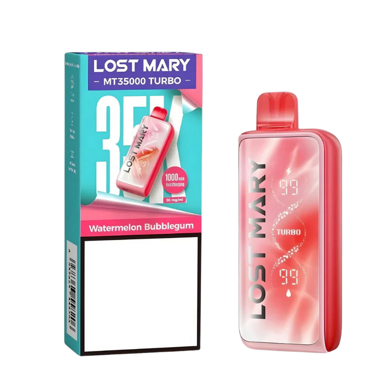 Lost Mary MT 35000 Turbo disposable vape flavours - price in Pakistan, Smokes Hub