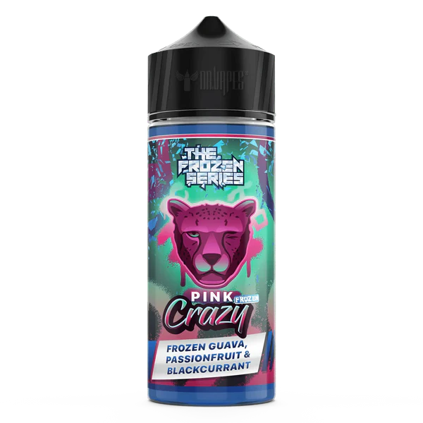 Dr Vapes Pink Frozen Crazy Ice 120ml Free Base E-Liquid - price in Pakistan, Smokes Hub