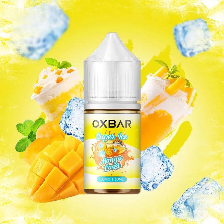 Oxbar Mango Lassi Nic Salt 30ml – creamy dessert no ice 35mg 55mg Pakistan