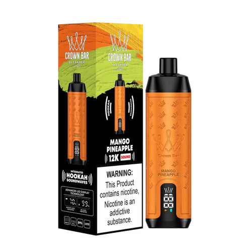 Alfakher crownbar 12k puffs disposable