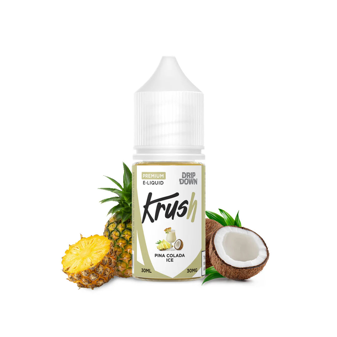 Drip Down Pina Colada Ice By Krush Series 