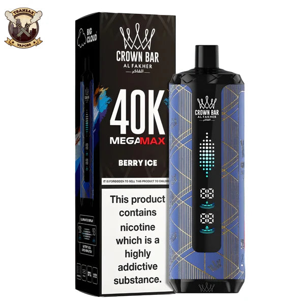 AL FAKHER MEGA MAX 40K CROWN BAR DISPOSABLE 6MG