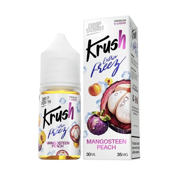 Drip Down Mangosteen Peach 30ml Nic Salt E-Liquid - price in Pakistan, Smokes Hub
