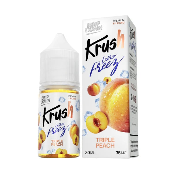 DRIP DOWN Krush Series Triple Peach  Extra Freeze 30ML
