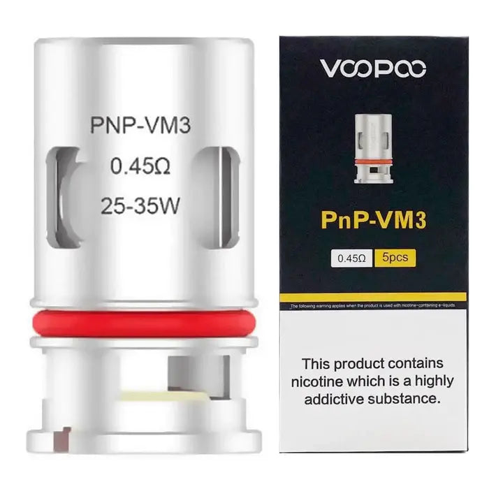 Voopoo PnP VM3 Coils 0.45ohm - price in Pakistan, Smokes Hub