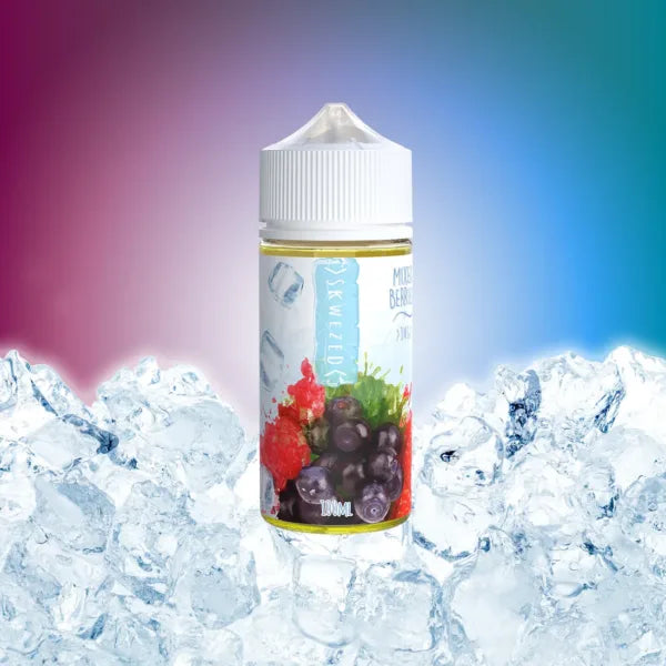 Skwezed Mixed Berries Ice 100ml Free Base E-Liquid - price in Pakistan, Smokes Hub