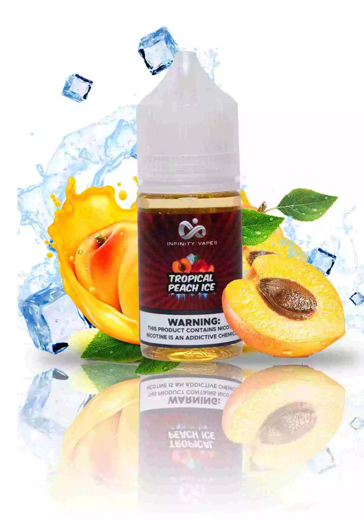 Infinity Tropical Peach Ice 30ml Nic Salt E-Liquid - price in Pakistan, Smokes Hub
