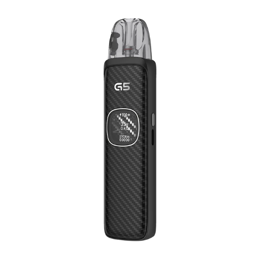 Uwell Caliburn G5 Pod Kit Front View — 35W Pod System with Starlit Ocean Display