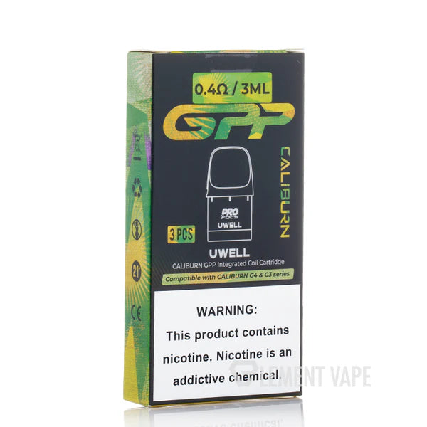 Uwell Caliburn GPP Replacement Pod 3ml - price in Pakistan, Smokes Hub
