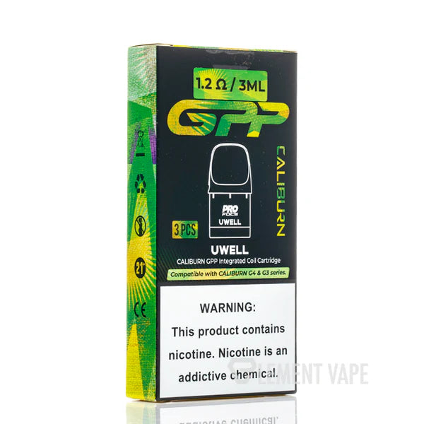 Uwell Caliburn GPP Replacement Pod 3ml - price in Pakistan, Smokes Hub