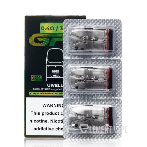 Uwell Caliburn GPP Replacement Pod 3ml - price in Pakistan, Smokes Hub