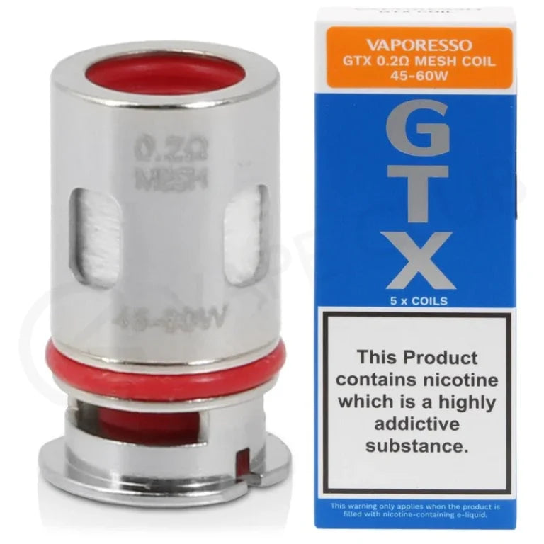 Vaporesso GTX Coil 0.2ohm 5-Pack - price in Pakistan, Smokes Hub