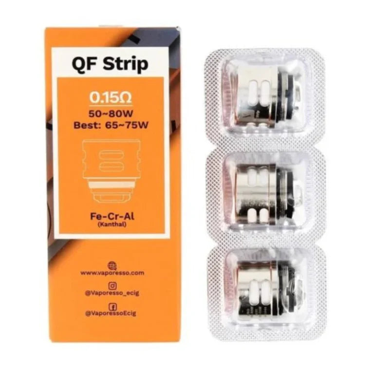 Vaporesso QF Strip Coil 0.15ohm - price in Pakistan, Smokes Hub