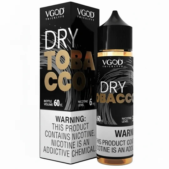 VGOD Dry Tobacco 60ml Free Base E-Liquid - price in Pakistan, Smokes Hub