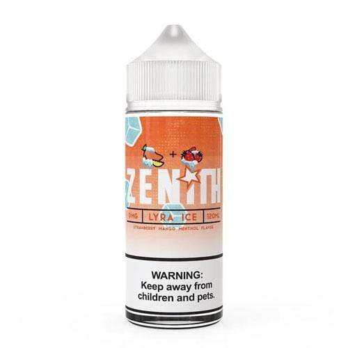 Zenith Lyra Iced 120ml Free Base E-Liquid - price in Pakistan, Smokes Hub