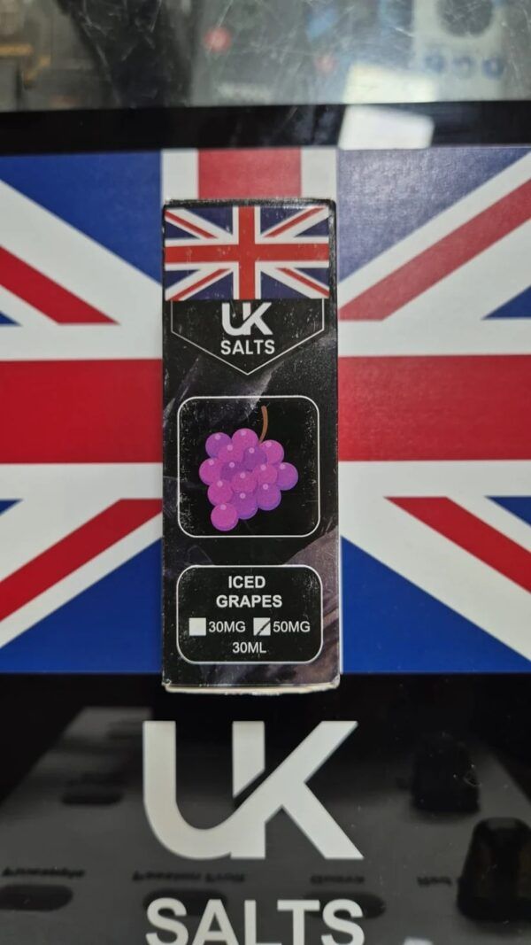 Uk Salts Iced Grapes 30ml