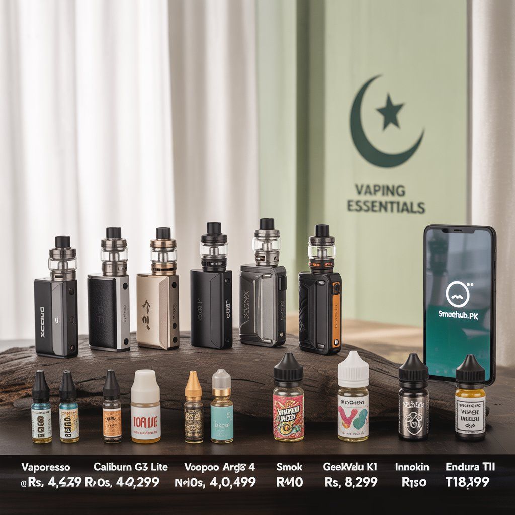 Best Pod Systems for Nicotine Salt E-Liquids in Pakistan